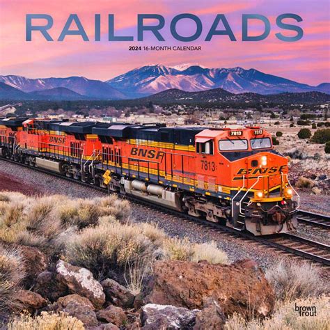 american railroad calendar 2024